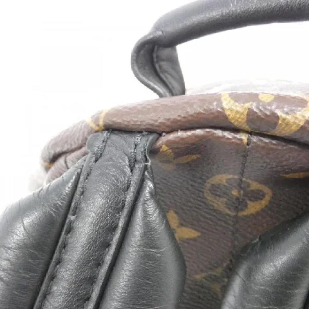 Louis Vuitton Vintage Pre-owned Canvas backpacks Brown Dames
