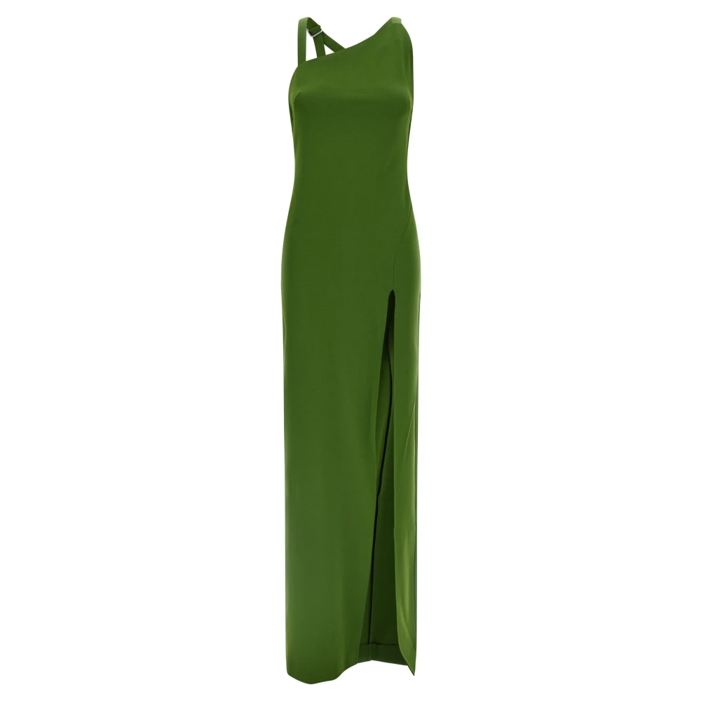 The Attico Women's Green Asymmetric Gown - Gowns - Xs - Dresses