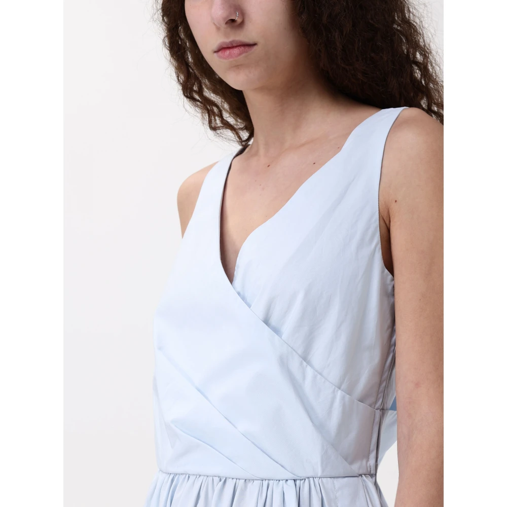 add Elegante Zwarte Jurk voor Vrouwen Blue Dames