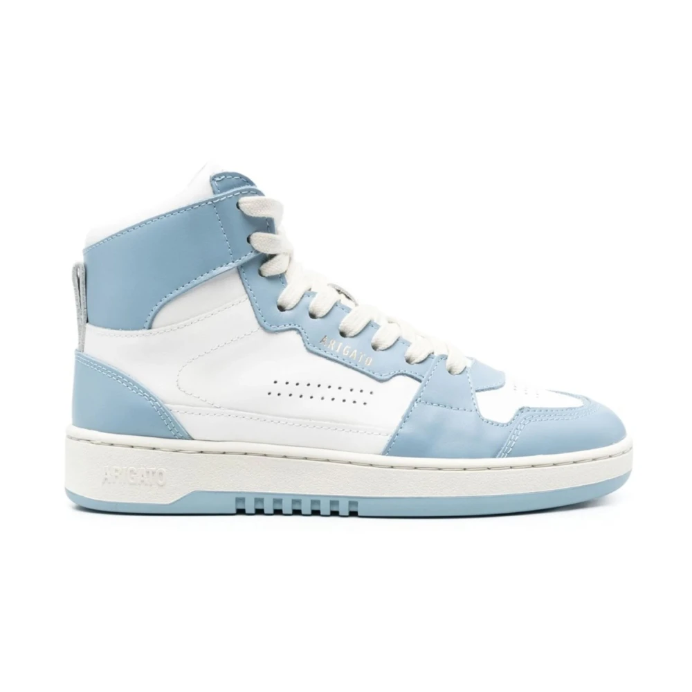 Axel Arigato Vit/Dusty Blue High-Top Sneakers White, Dam