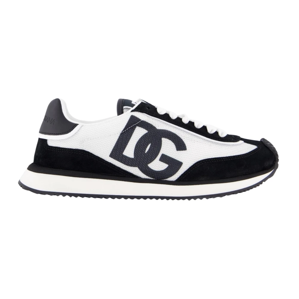 Dolce & Gabbana Vrouw Zwart Schoenen Dames, 39 Eu, Lage Sneakers Continuativo
