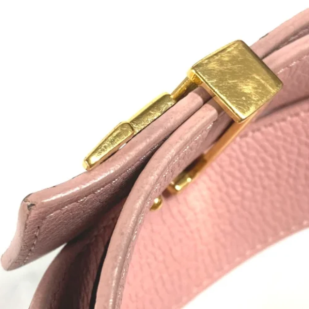 Louis Vuitton Vintage Pre-owned Cotton belts Brown Dames