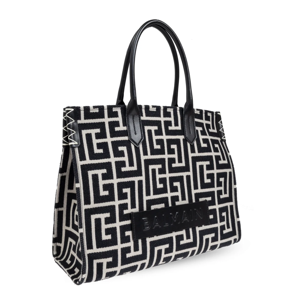 Balmain Shopper Bag Black Dames