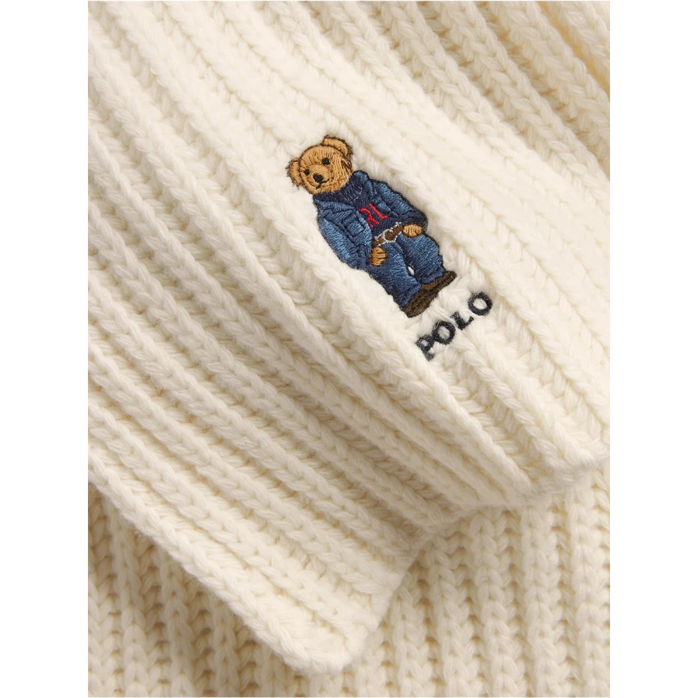 Ralph Lauren Polo wollen shawl White Unisex