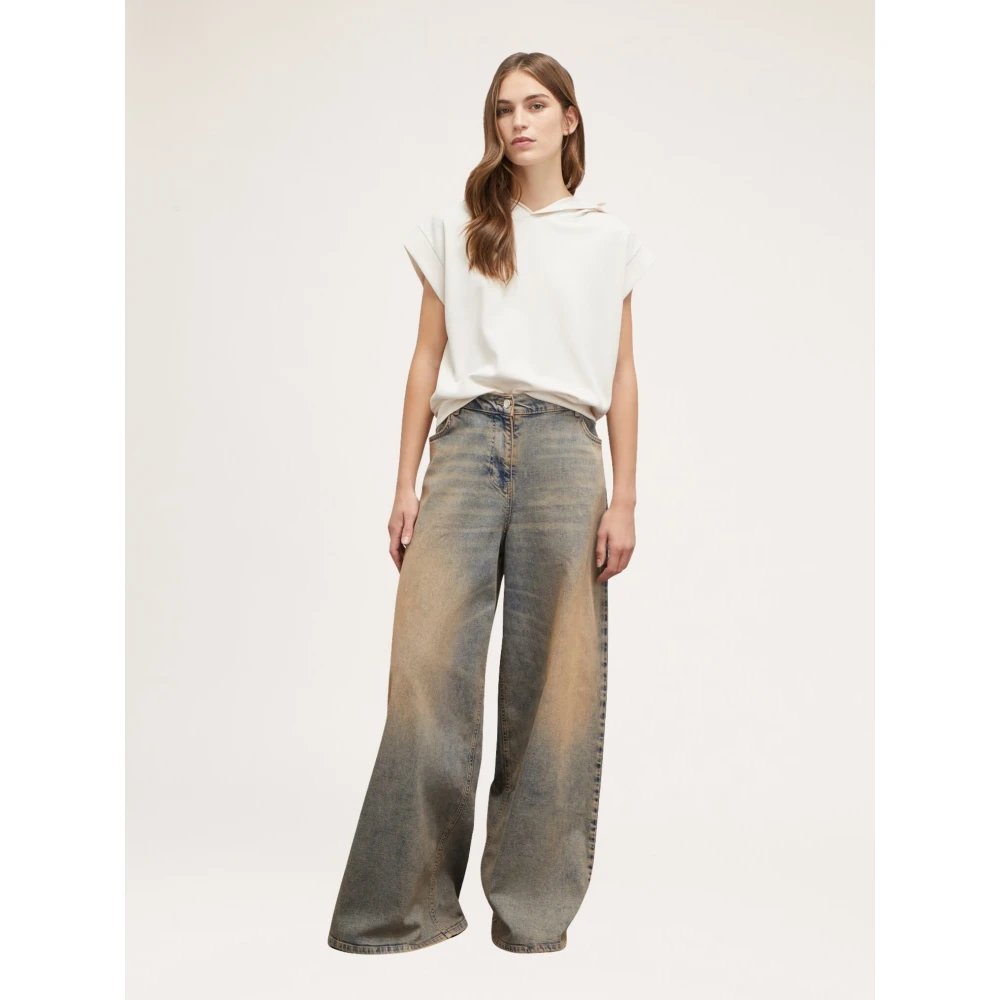 Motivi Palazzo-Jeans Gray Dames