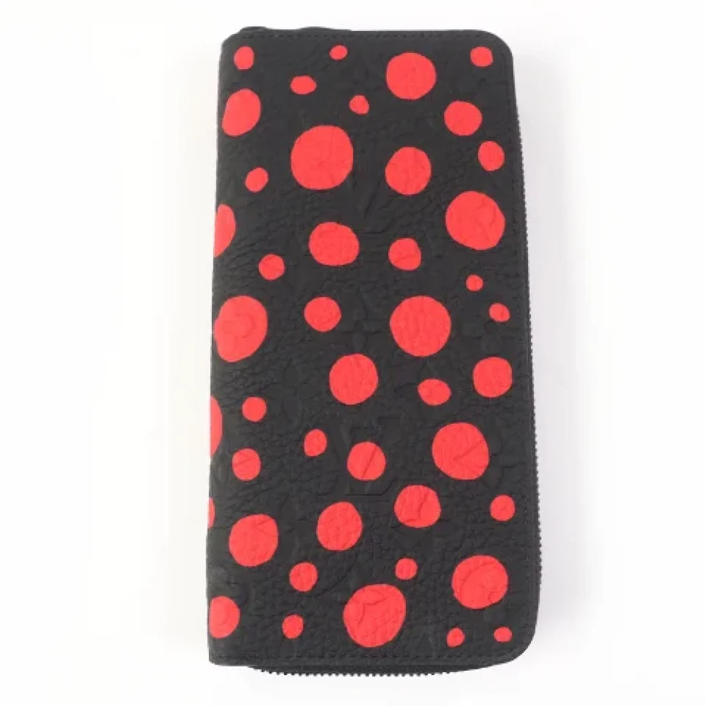 Louis Vuitton Vintage Pre-owned Canvas wallets Black Dames