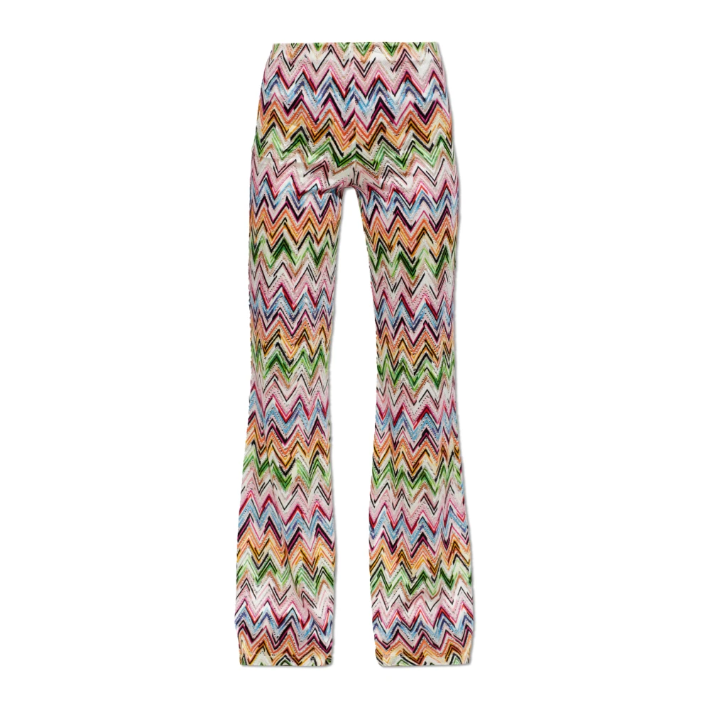 Missoni Donna Multicolor - Pantaloni A Gamba Larga - Trousers - E -Xs
