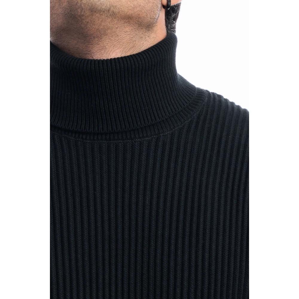 RRD Sailor Katoenen Gebreide Coltrui Black Heren