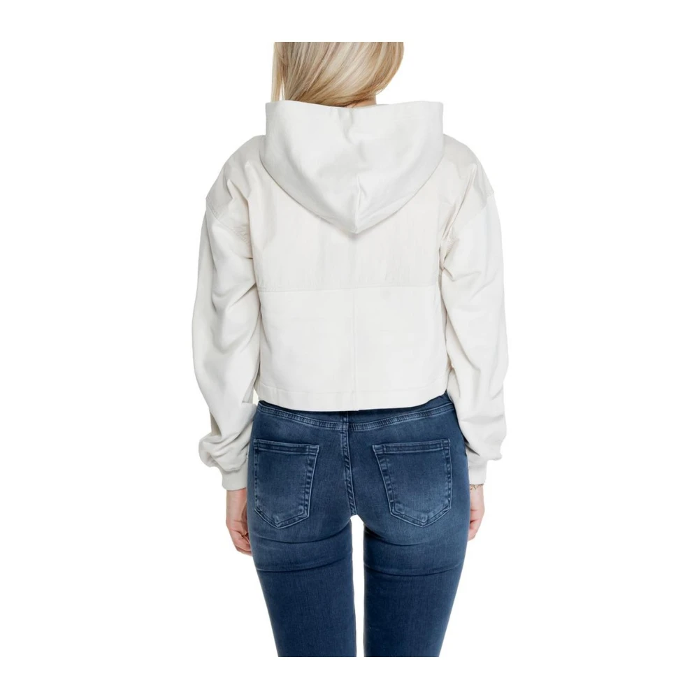 Tommy Jeans Katoenen Crewneck Sweater Beige Heren