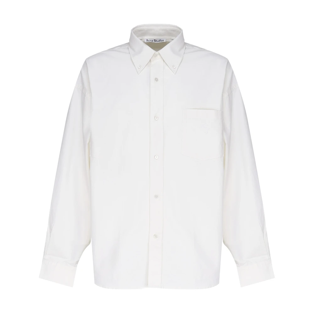 Acne Studios Formal Shirts White Heren
