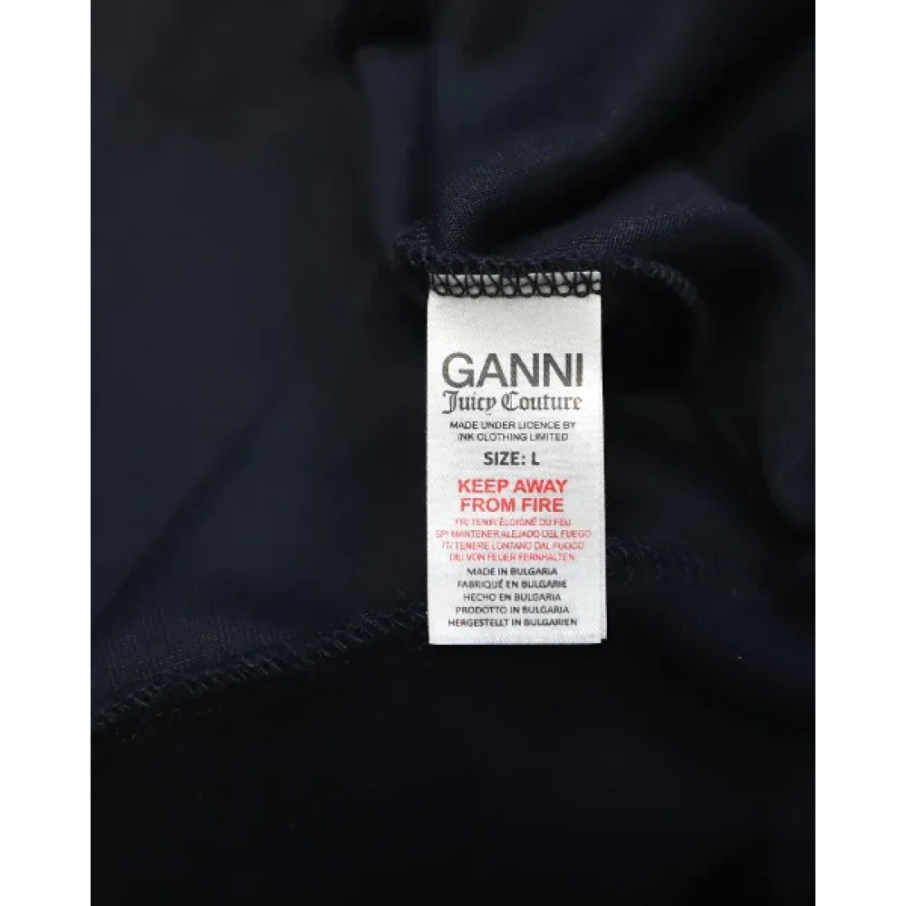 Ganni Cotton outerwear Black Dames