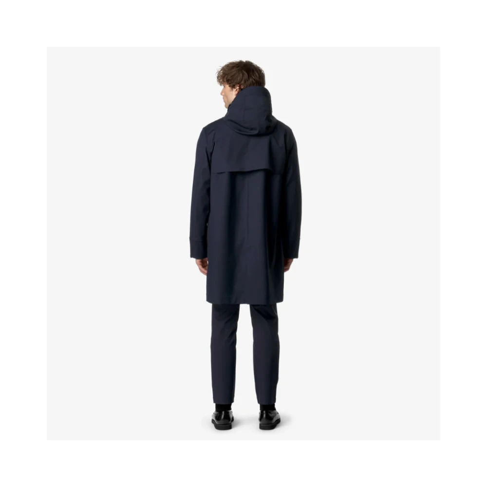 K-way Tech Wolmix Jas Blauw Blue Heren