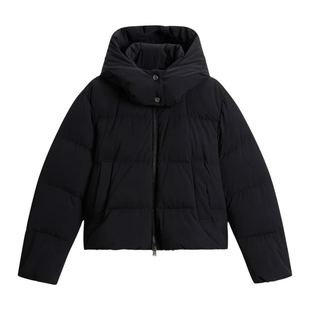 Woolrich Donna Nero Per Cfwwou2227frut3107 Giacca Madison Nera (M), Casual, Poliamide - Immagine 3