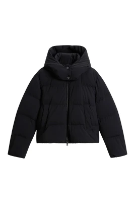 Matt Stretch Long Puffer Parka