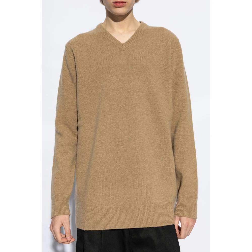 Maison Margiela Wollen trui Beige Heren