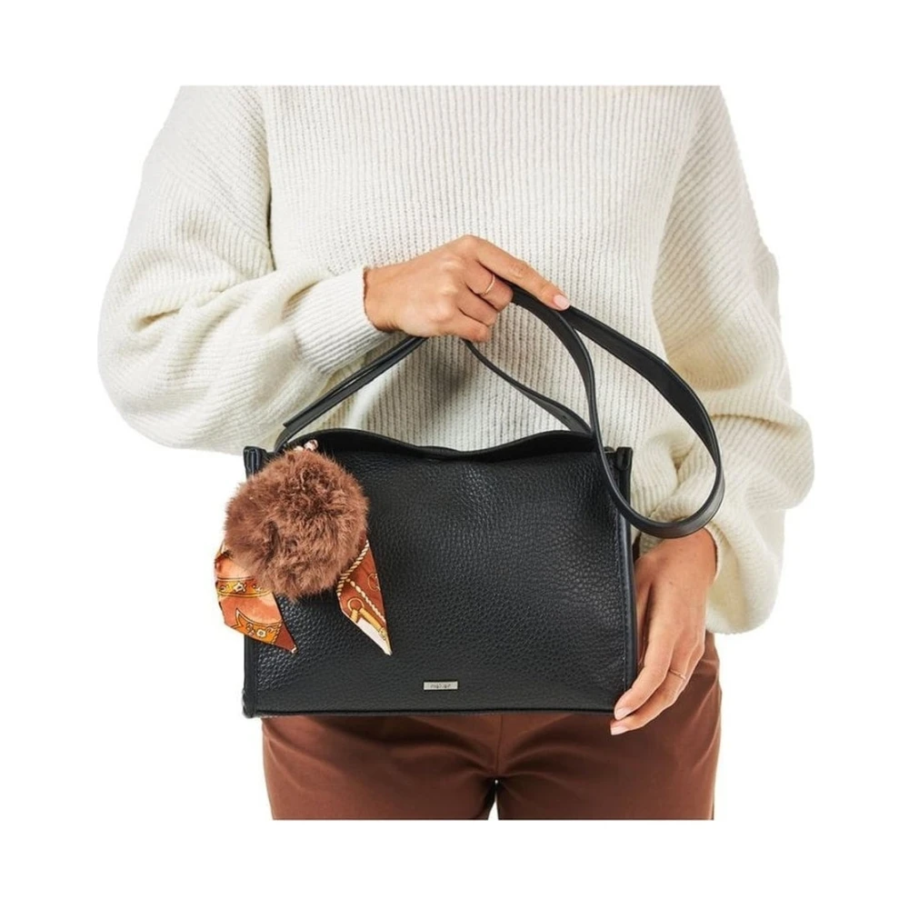 Rieker Casual Tote Bag Black Dames