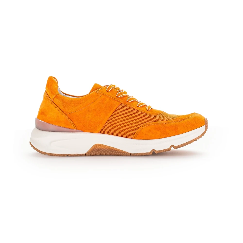 Gabor Dames Wandelsneaker – Dames Schoenen Oranje