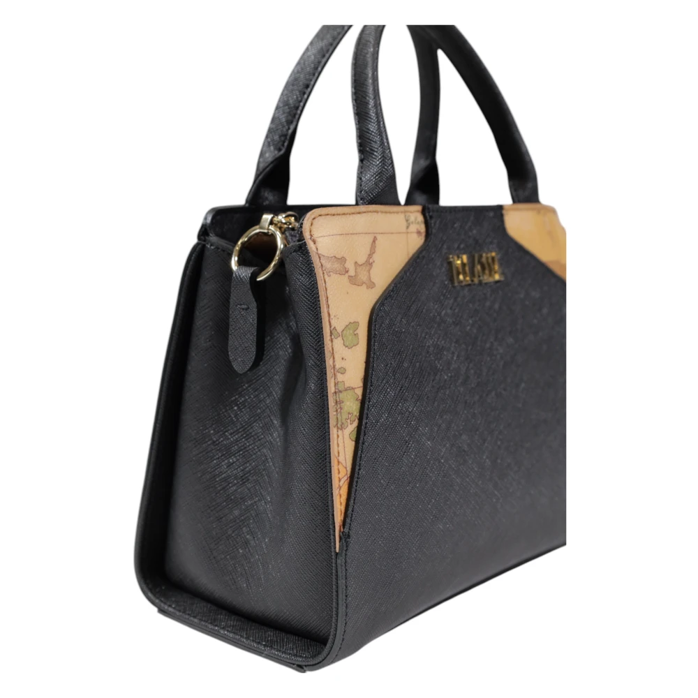 Alviero Martini 1a Classe Stijlvolle Middelgrote Tassen Collectie Black Dames