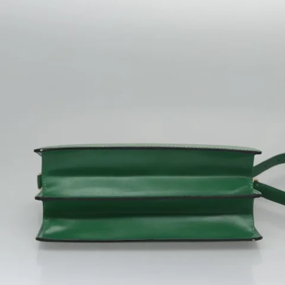 Louis Vuitton Vintage Pre-owned Leather louis-vuitton-bags Green Dames