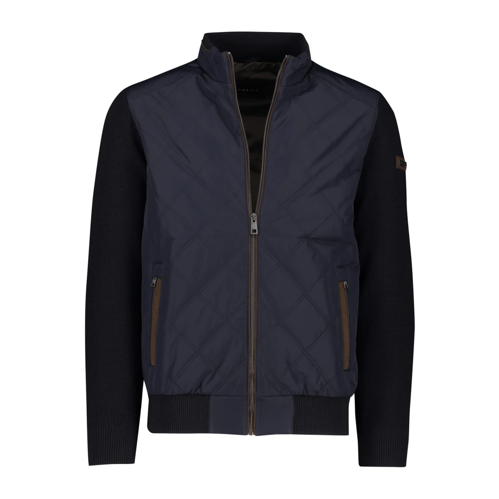 Bugatti Donkerblauwe Vest Stijlvol Ontwerp Blue Heren