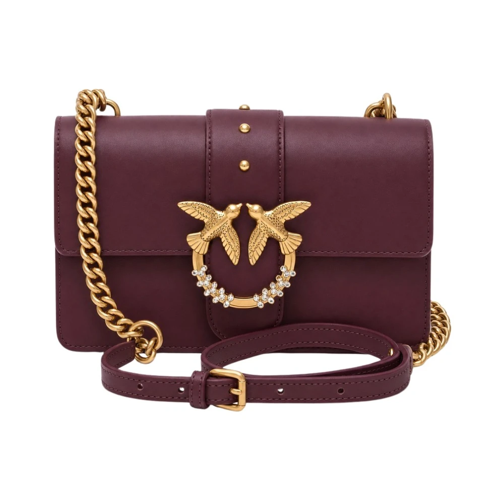 Pinko Donna Rosso Borse, Taglia Unica, New,