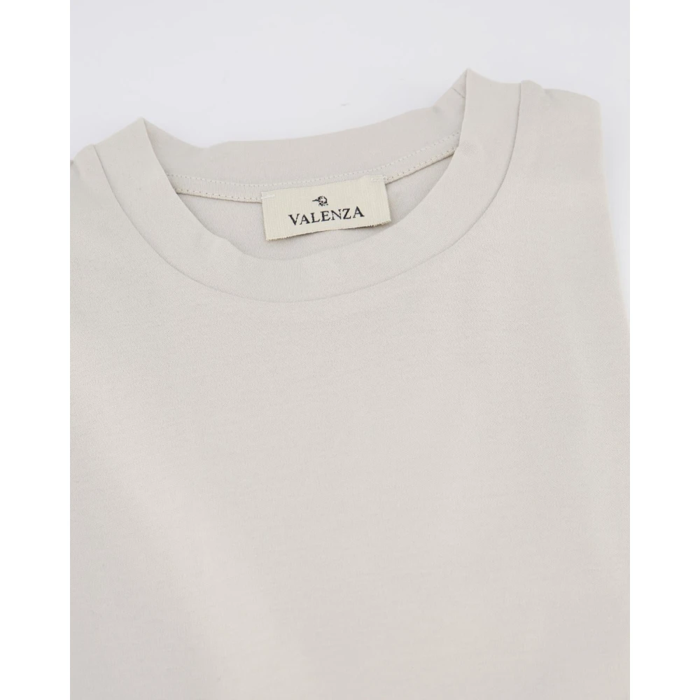 Valenza Interlock Supima T-Shirt Grijs Gray Heren