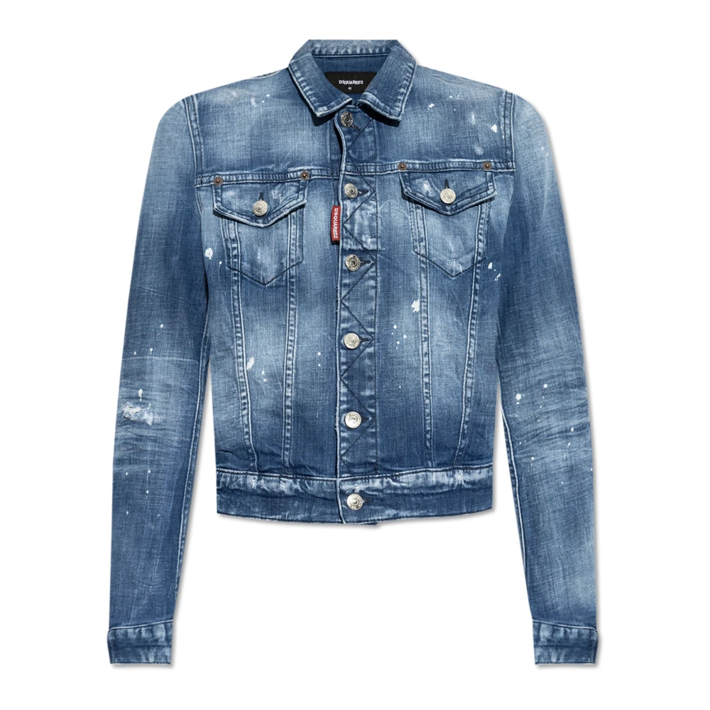 Jackets > Denim Jackets - - Dsquared2 - Modalova