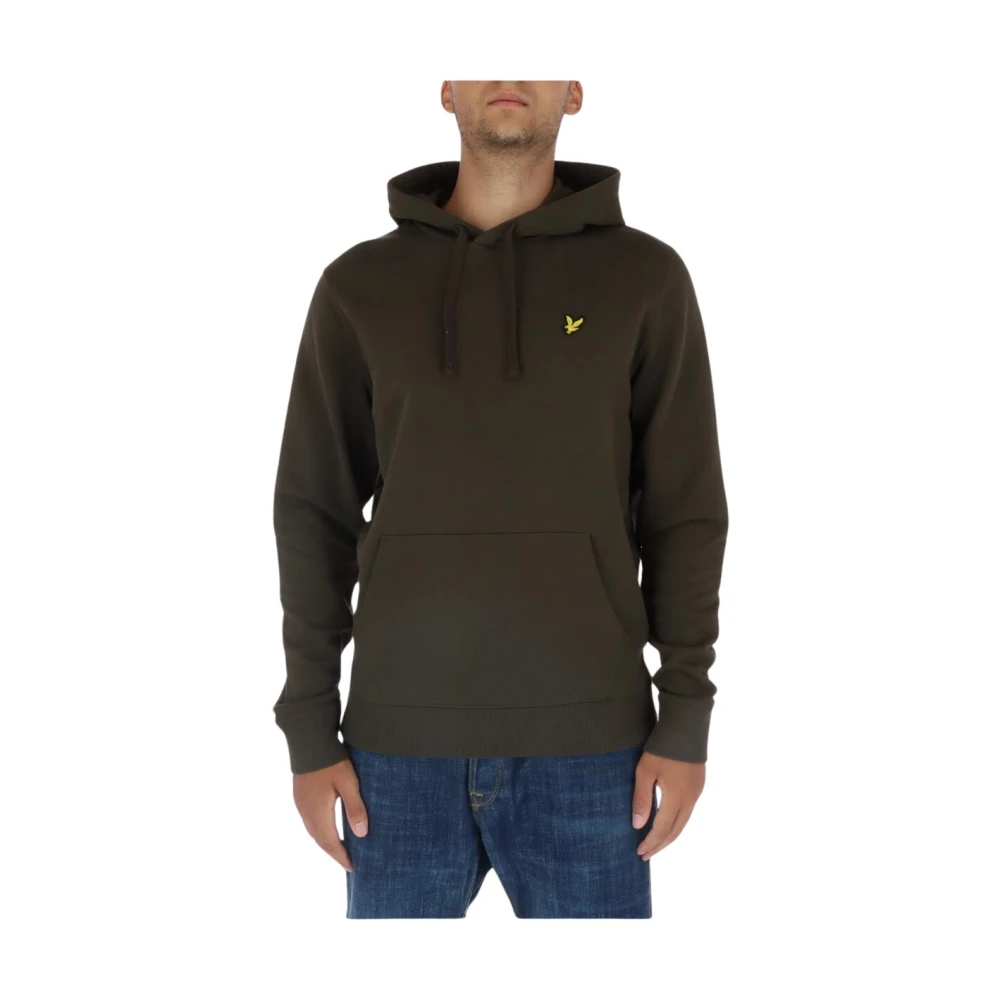 Lyle & Scott Verde Felpa Con Cappuccio Lyle&Scott - Immagine 2
