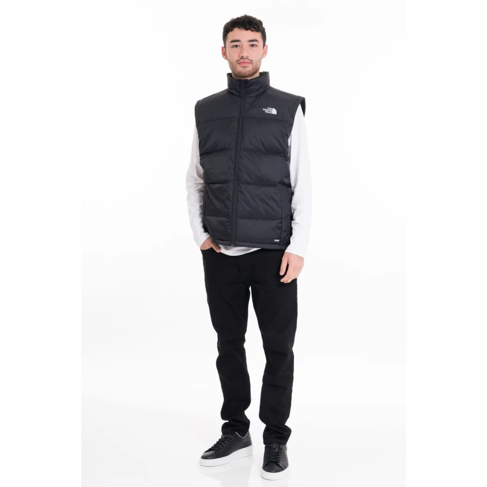 The North Face Lichtgewicht Donsvest voor Mannen Black Heren