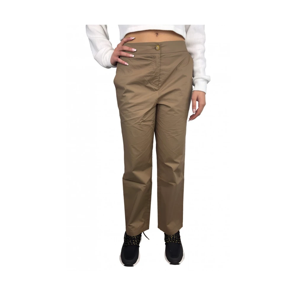 Kaos - Trousers > Chinos - Brown - Kaos - Modalova