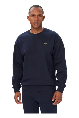 Sweatshirt i bomullsfleece