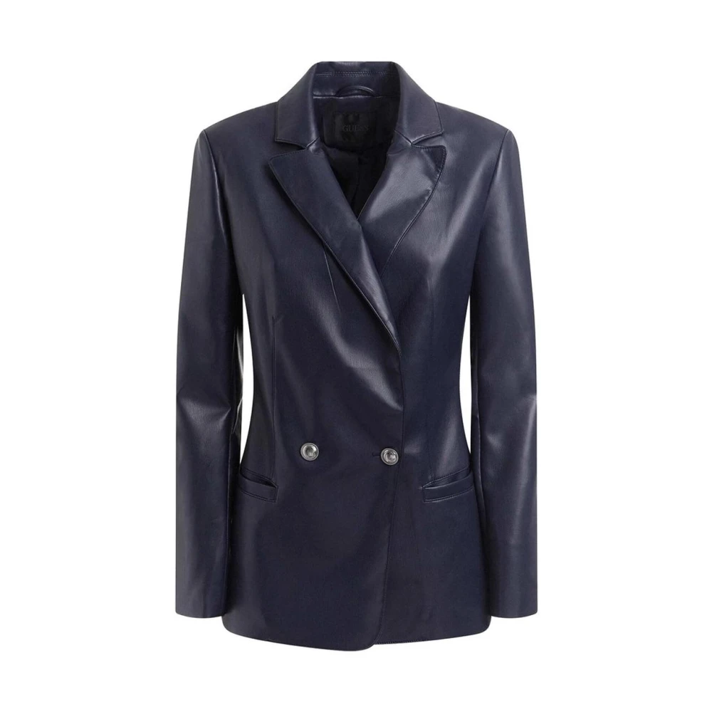 Guess - Jackets > Blazers - Blue - Guess - Modalova