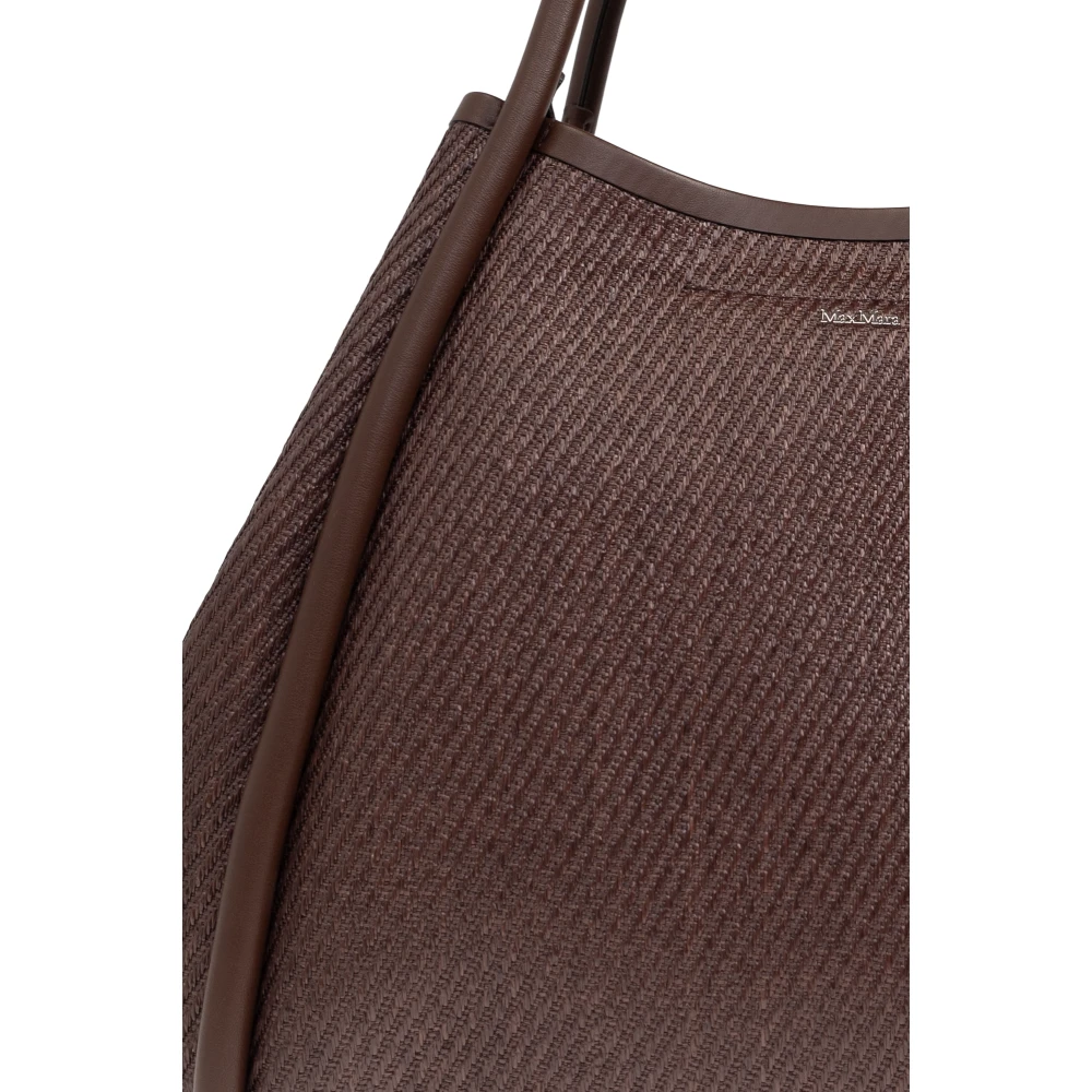 Max Mara Marine Medium shopper tas Brown Dames