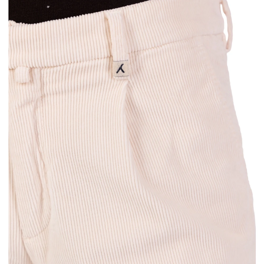 Myths Ribfluwelen broek Beige Heren