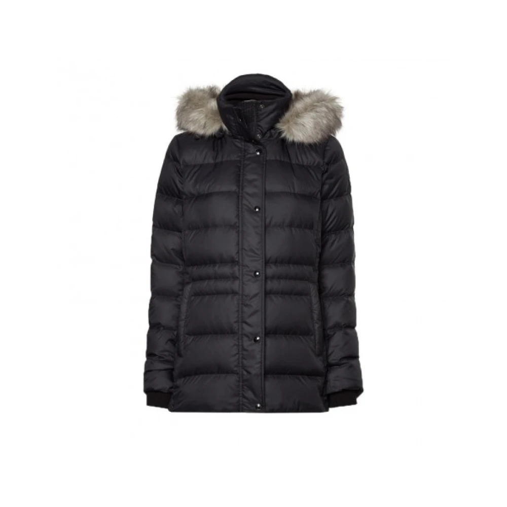 Tommy Hilfiger NG Zwarte Jas Black Dames