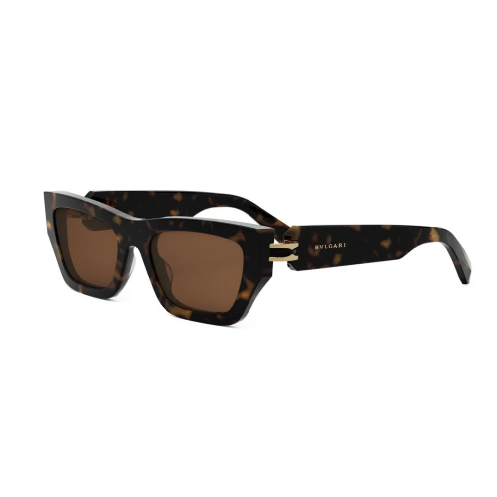 Bvlgari Unisex Brown Sunglasses, 54 Mm, B.zero1 Rectangular Sunglasses