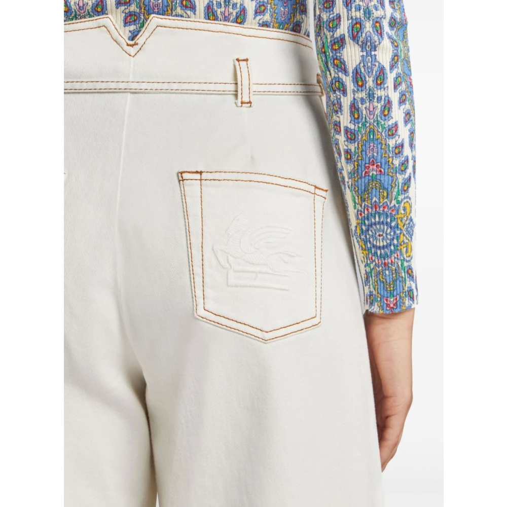 ETRO Witte Jeans voor een stijlvolle look White Dames