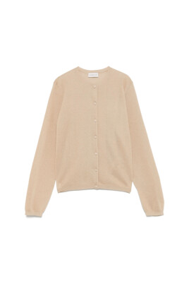 cardigan-beige-brode-avec-fermeture-a-pression