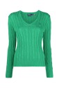green-v-neck-embroidered-sweater
