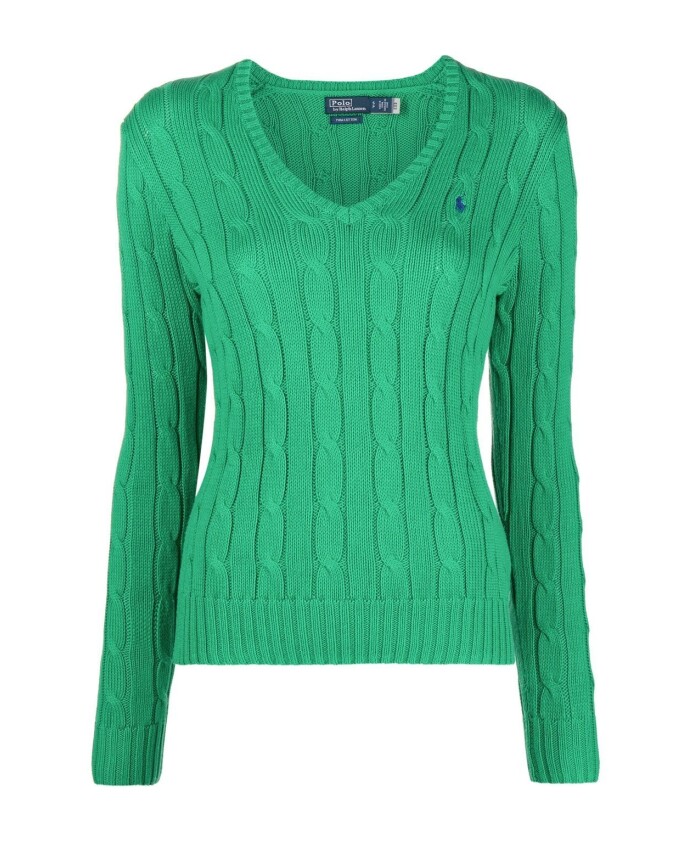 green-v-neck-embroidered-sweater