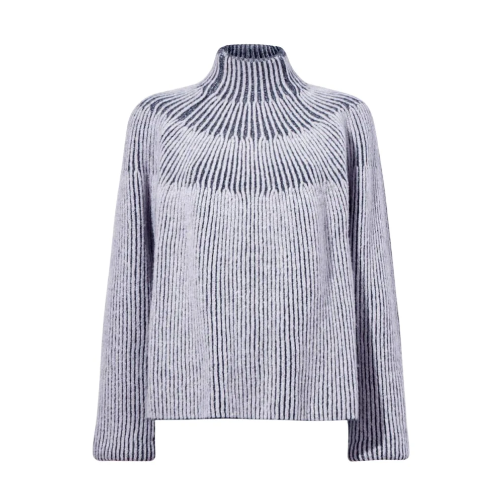 Proenza Schouler Jacquard Brynn Sweater Stijlvol Comfortabel Uniek Gray Dames