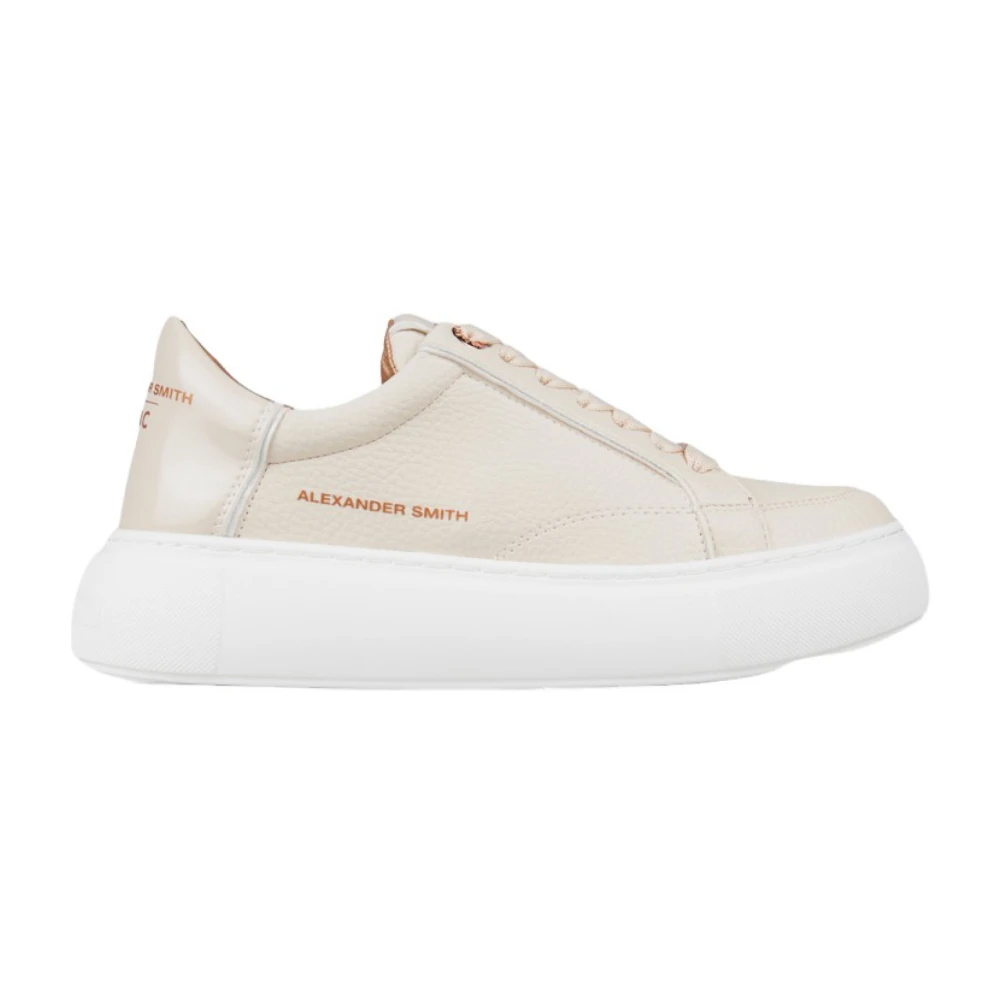 Alexander Smith EcoGreenwich Sneakers Stijlvol Ontwerp Dames Schoenen Beige
