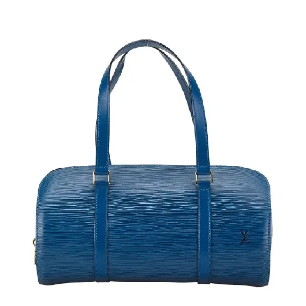 Louis Vuitton Vintage Pre-owned Leather handbags Blue Dames