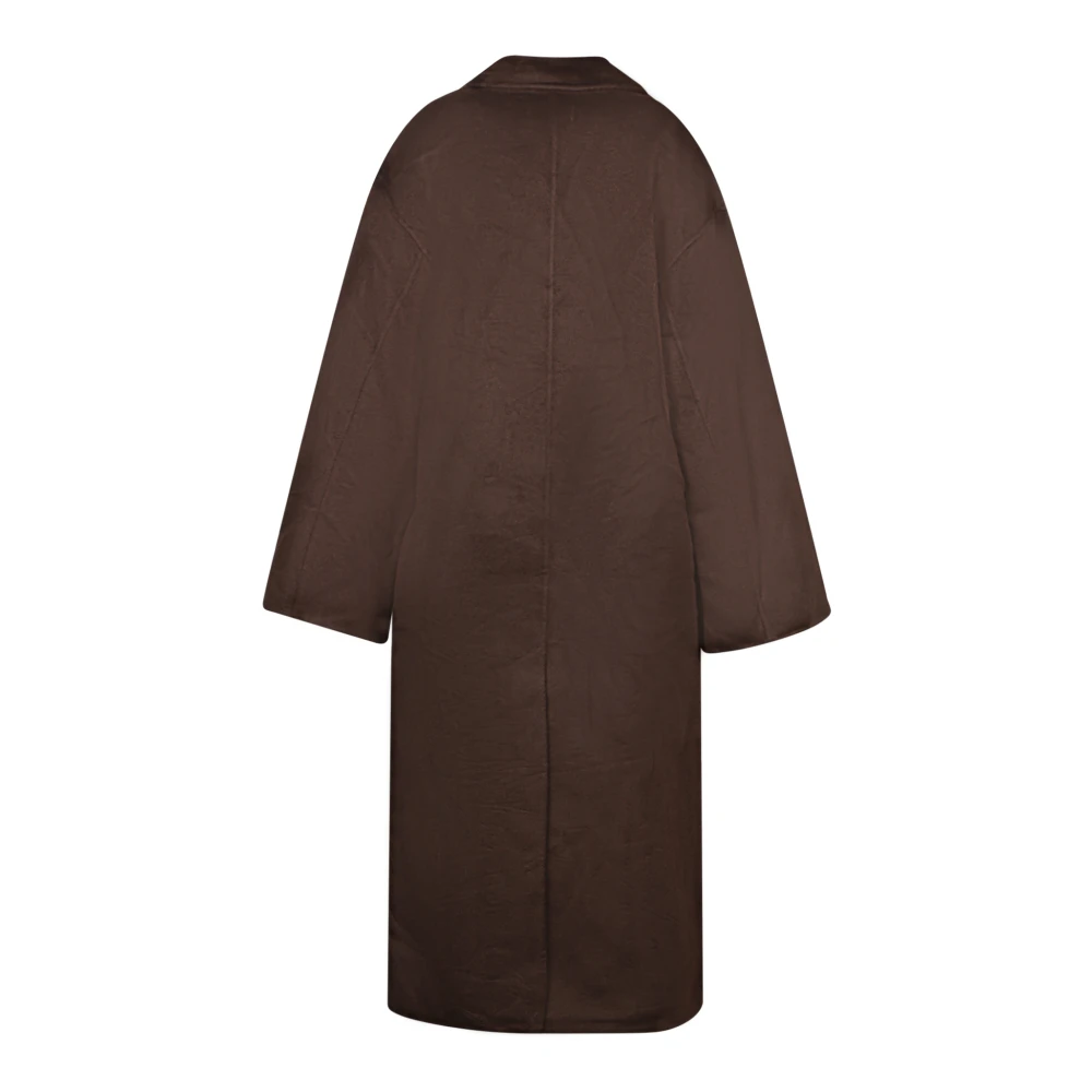 Loulou Studio Bruine Jas voor Vrouwen Aw24 Brown Dames