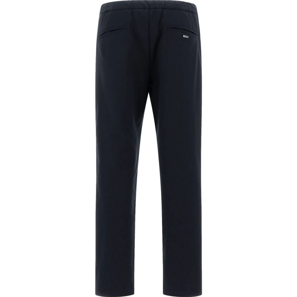 Herno Tech Warm Pants Slim Fit Black Heren