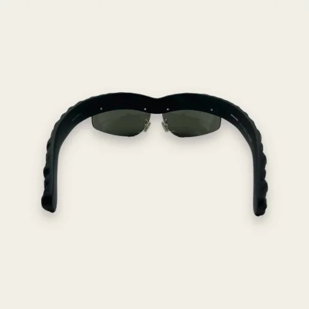 Bottega Veneta Vintage Pre-owned Plastic sunglasses Black Dames