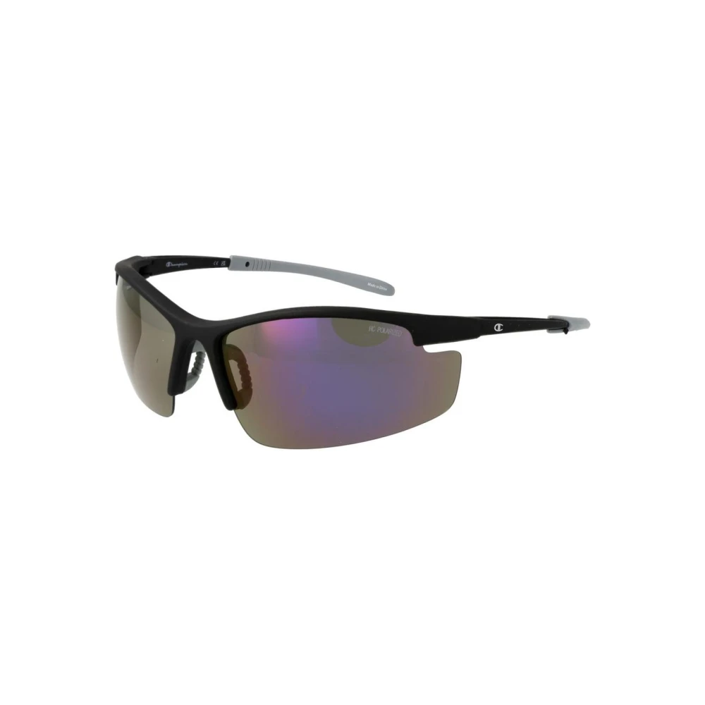 Champion Men's Black Sunglasses, One Size, Stainless Steel Frame Sunglasses