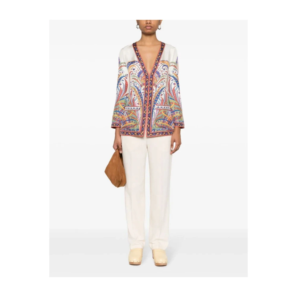 ETRO Stijlvolle jas voor mannen Multicolor Dames