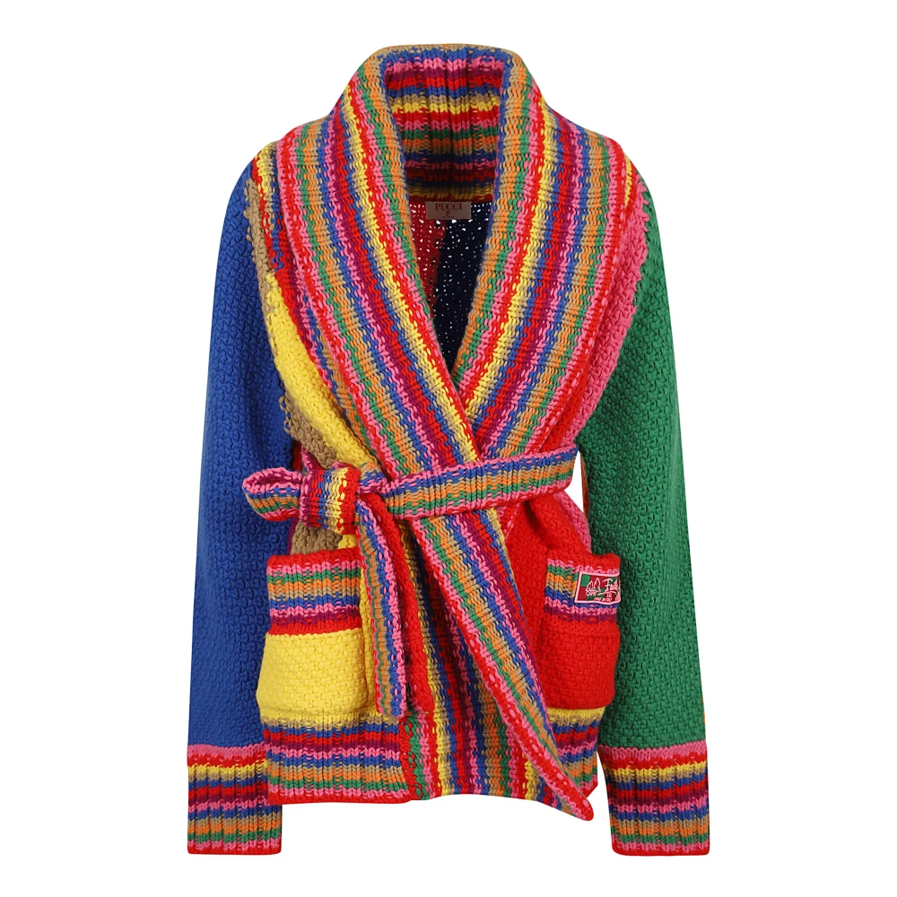 EMILIO PUCCI Multicolor Wol Vest Multicolor Dames