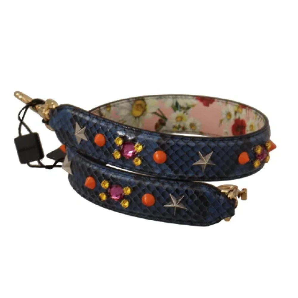 Dolce & Gabbana Pre-owned Leather home-office Multicolor Dames
